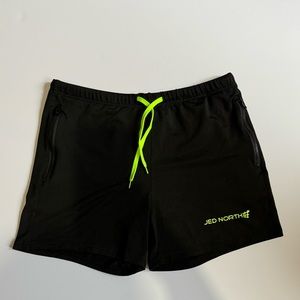Jed North Men’s agile body building shorts 4” large